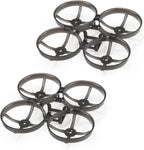 Happymodel Mobula8 85mm Wheelbase Drone Frame Accessories, 2PCS Black Micro FPV Whoop Frame for 2 inch Props 702/703/802/1002/1102/1103 Brushless Motors 1-2S Carbon Fiber Racing Quadcopter Frames
