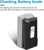Hanatora USB Battery Charger with Quick Charge 3.0 for DJI Mini 4K/2/Mini SE/2 SE Drone,Indicator Display Raqid Charging Hub Accessories,Check Battery Level