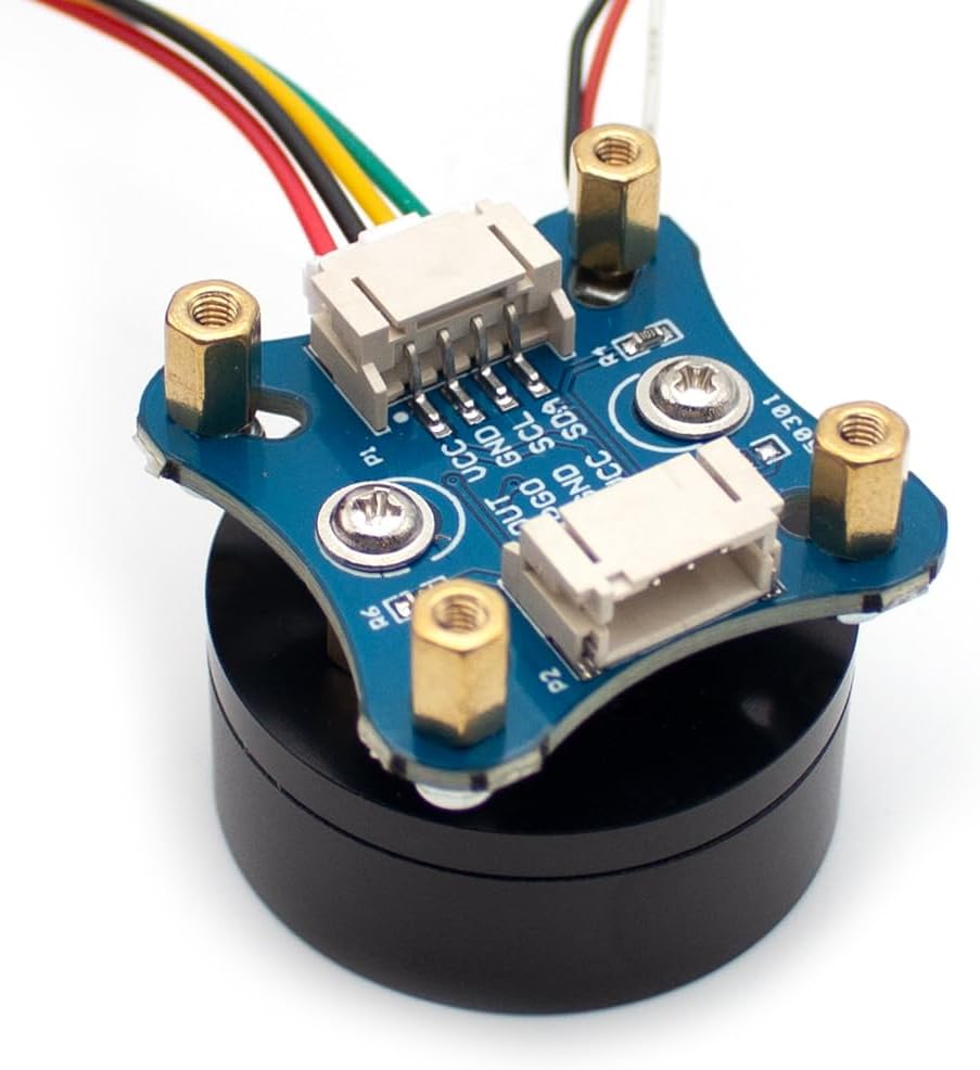 2804 Hollow Shaft Brushless DC Motor, with AS5600 Magnetic Encoder Hall Sensor Outer Rotor BLDC Motor Kit Support FOC Control
