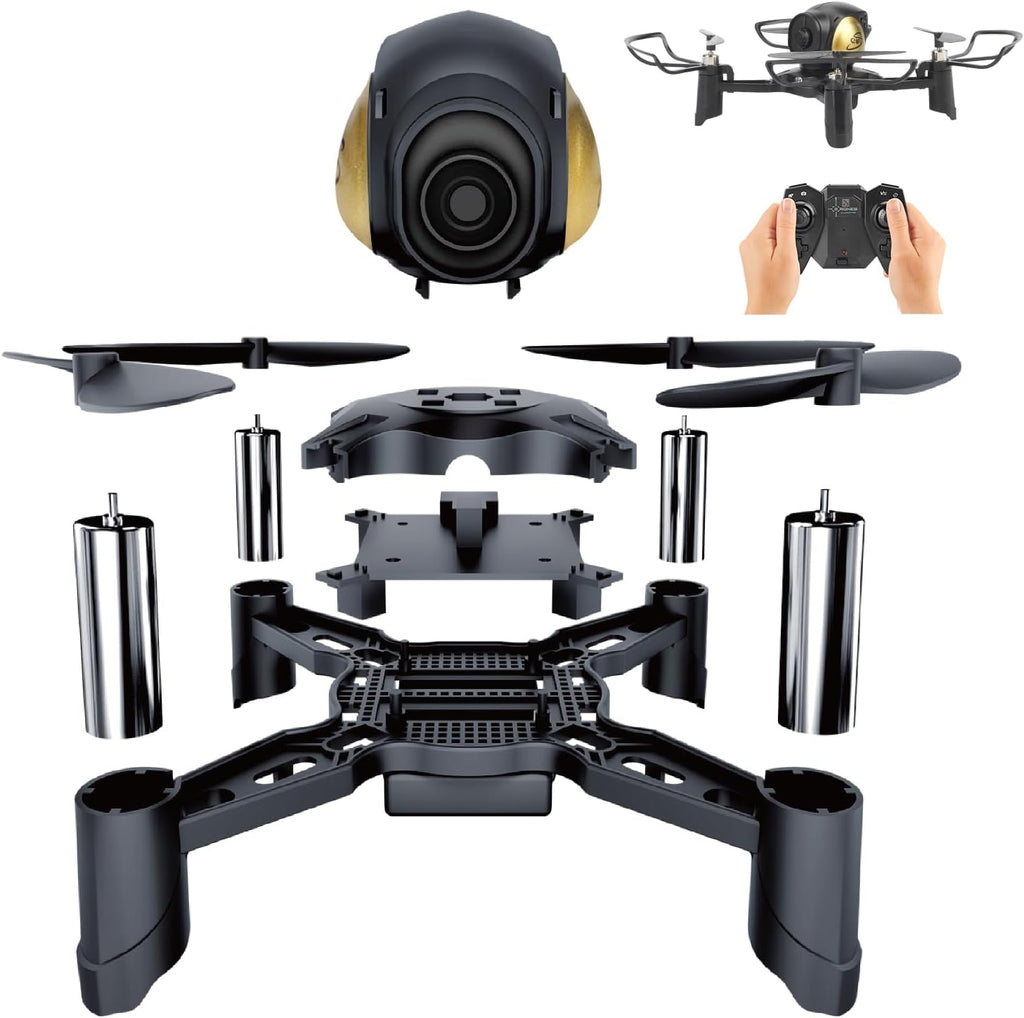 GILOBABY DIY Mini Drone Kit for Kids & Beginners ¡ª Build Your Own RC Quadcopter with Altitude Hold, Headless Mode, Indoor/Outdoor STEM Learning & Early Flight Courses, Bulk Educational Orders