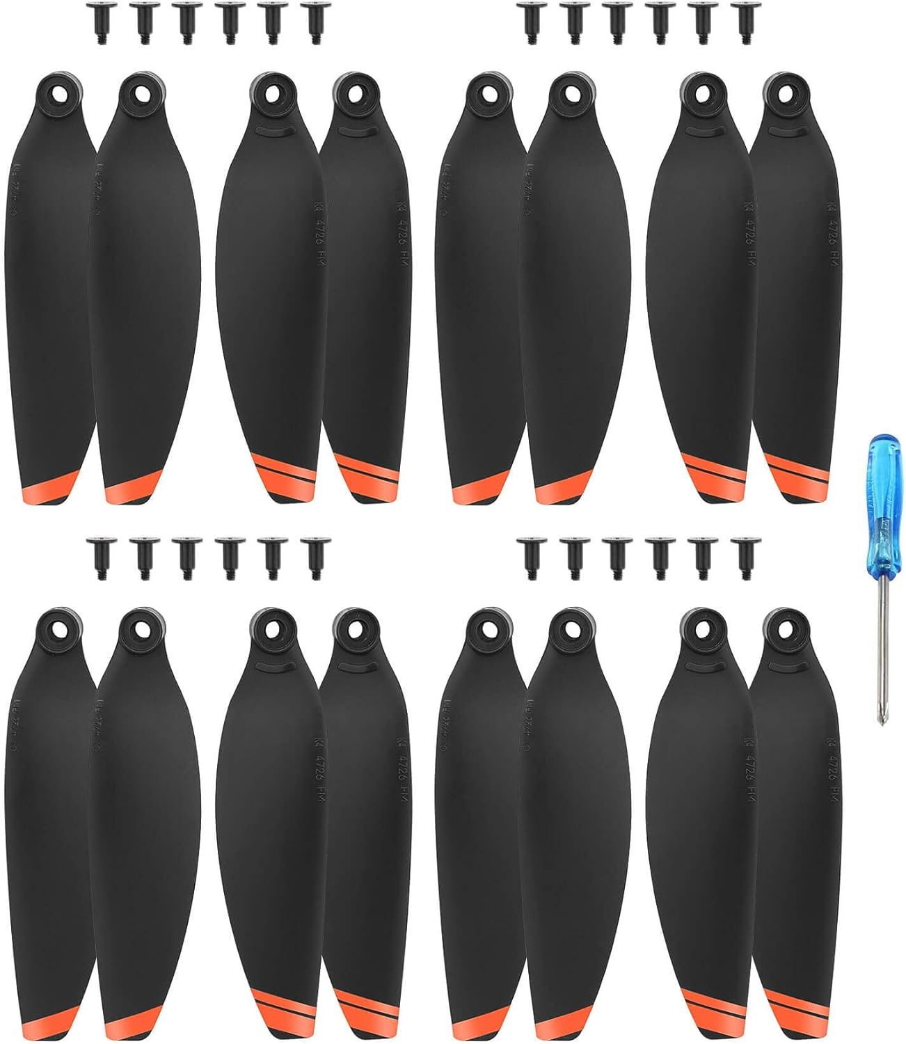 HeiyRC 16PCS Mini 4k / 2 Propeller for DJI Mavic Mini 2 SE Drone 4726 Replacement Props Blade Helices Screw Accessory