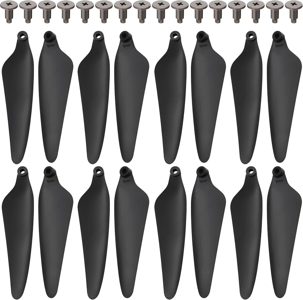 16PCS Foldable Propellers and Screws Replace Parts for Holy Stone HS360S HS360E RC Quadcopter Blade Parts