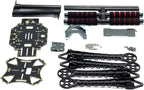 Readytosky S500 Quadcopter Frame Stretch X FPV Drone Frame Kit PCB Version with Carbon Fiber Landing Gear