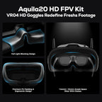 BETAFPV Aquila20 HD FPV Kit with 1080P Camera, Altitude Hold, DVR Function, Built-in P1 HD Digital VTX, Supported 3 Modes, 2S Propulsion System Remote Controller Drone Quadcopter for FPV Beginner