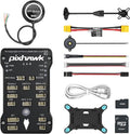 Pixhawk PX4 2.4.8 Flight Controller, 32Bit Open Source Autopilot with Power Module, Safety Switch, Buzzer, SD Card, Vibration Damping & M8N GPS Module for DIY FPV Drone RC Plane