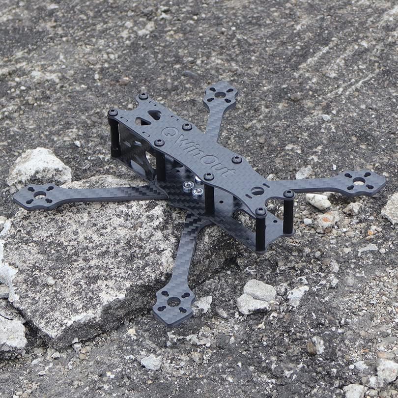QWinOut XY-4 175mm Wheelbase Carbon Fiber RC Drone Frame Kit 3.5mm Arm for FPV RC Racing Quadcopter
