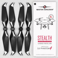 Master Airscrew Stealth Propellers for DJI Phantom 4 - Black, 4 pcs
