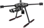 500-X4 500mm Carbon Fiber Center Plate Quadcopter Frame Kit Upgrade S500 SK500 F450 with Fixed Landing Gear