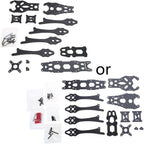 QAV-S 5inch Frame FPV Traverser For All-carbon Fiber Frame Fall-resistant NEW 5inch 225mm Wheelbase X-type Split Carbon Fiber Frame Kit For FPV Drones Upgraded NUMI QAV-S