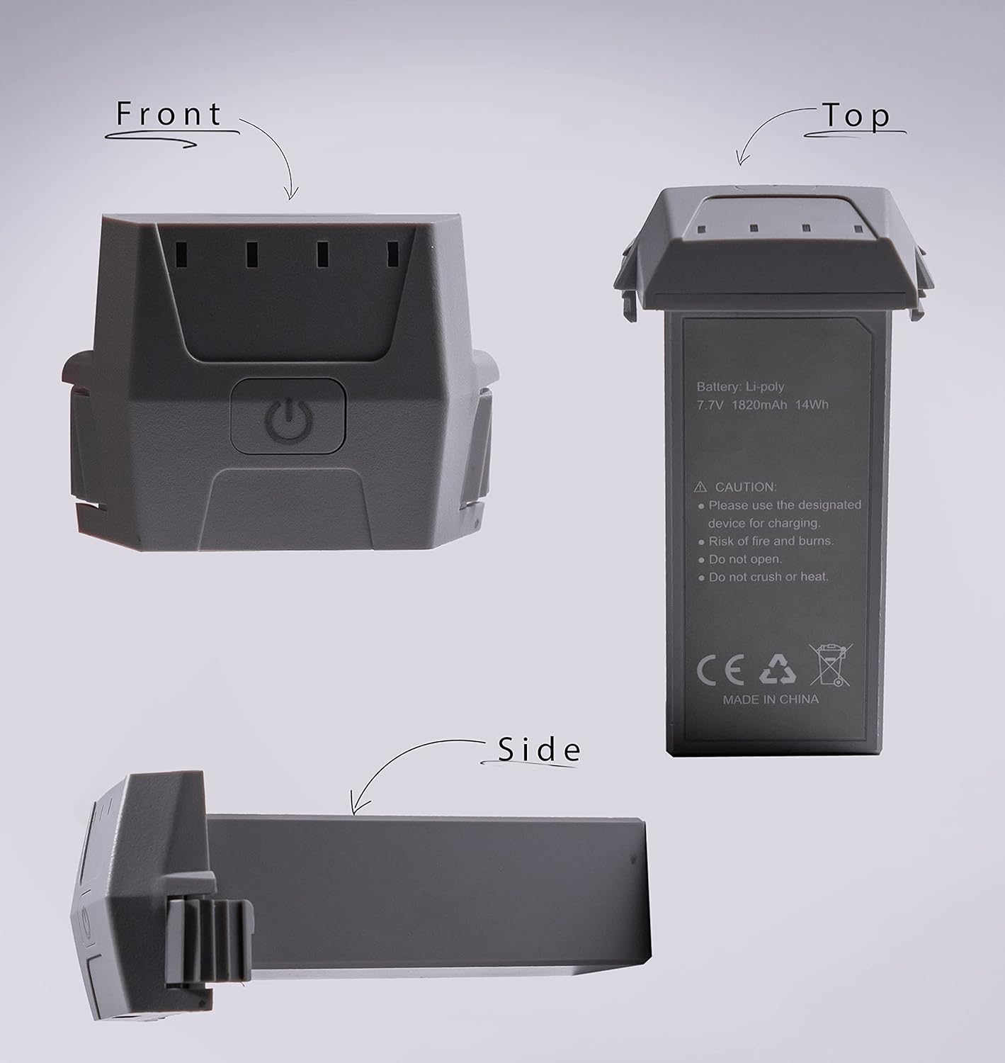 Contixo Li-Po Rechargeable Battery F31 Quadcopter Drone (1 Pack)