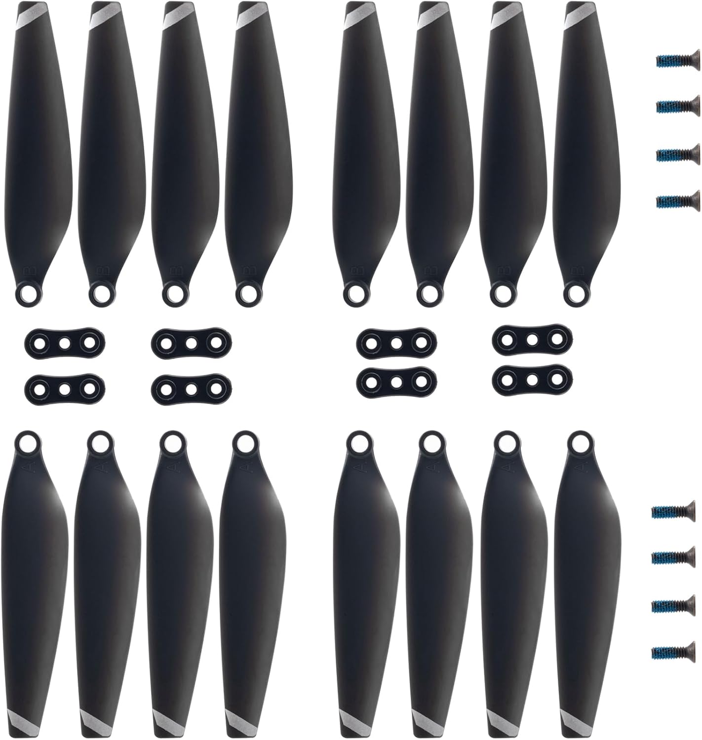 Anbee 16pcs HS175G GPS Drone Propellers, Replacement A/B Blades Spare Part Props for Holy Stone HS175G RC Quadcopter