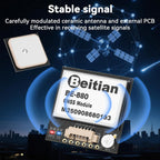 BE-880 GPS Module U8 with Flash Light and Compass High Performance GNSS Module for Drone Tracking Ar duino Development Board Mini FPV Case Portable IoT Devices Low Power Consumption Advanced Features