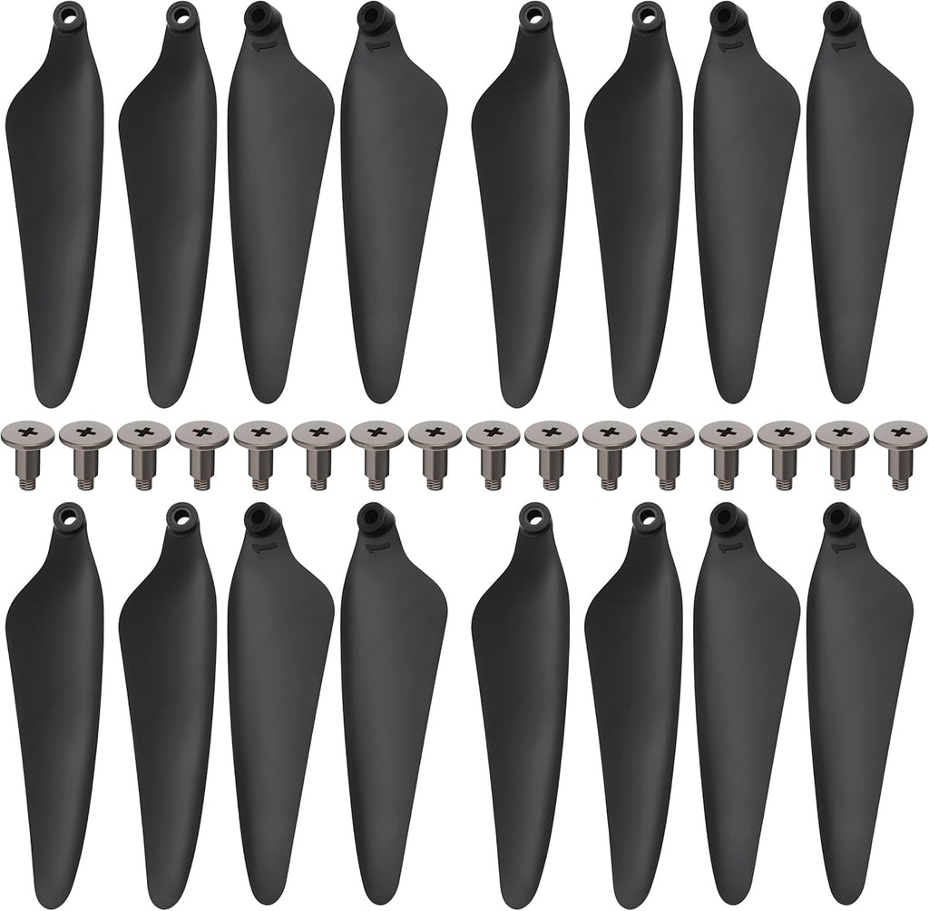 16PCS Foldable Propellers and Screws Replace Parts for Holy Stone HS360S HS360E RC Quadcopter Blade Parts