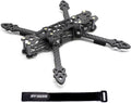 225mm FPV Racing Drone Frame Carbon Fiber 5 inch Quadcopter Freestyle Frame Kit with Lipo Battery Strap
