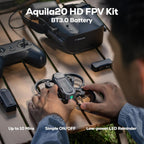 BETAFPV Aquila20 HD FPV Kit with 1080P Camera, Altitude Hold, DVR Function, Built-in P1 HD Digital VTX, Supported 3 Modes, 2S Propulsion System Remote Controller Drone Quadcopter for FPV Beginner