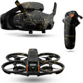 Drone Skin Compatible with DJI Avata 2 Bundle (2024) - Black Gold Marble - Premium 3M Vinyl Protective Wrap Decal Cover - Easy to Apply | Crafted in The USA by MightySkins