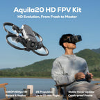 BETAFPV Aquila20 HD FPV Kit with 1080P Camera, Altitude Hold, DVR Function, Built-in P1 HD Digital VTX, Supported 3 Modes, 2S Propulsion System Remote Controller Drone Quadcopter for FPV Beginner