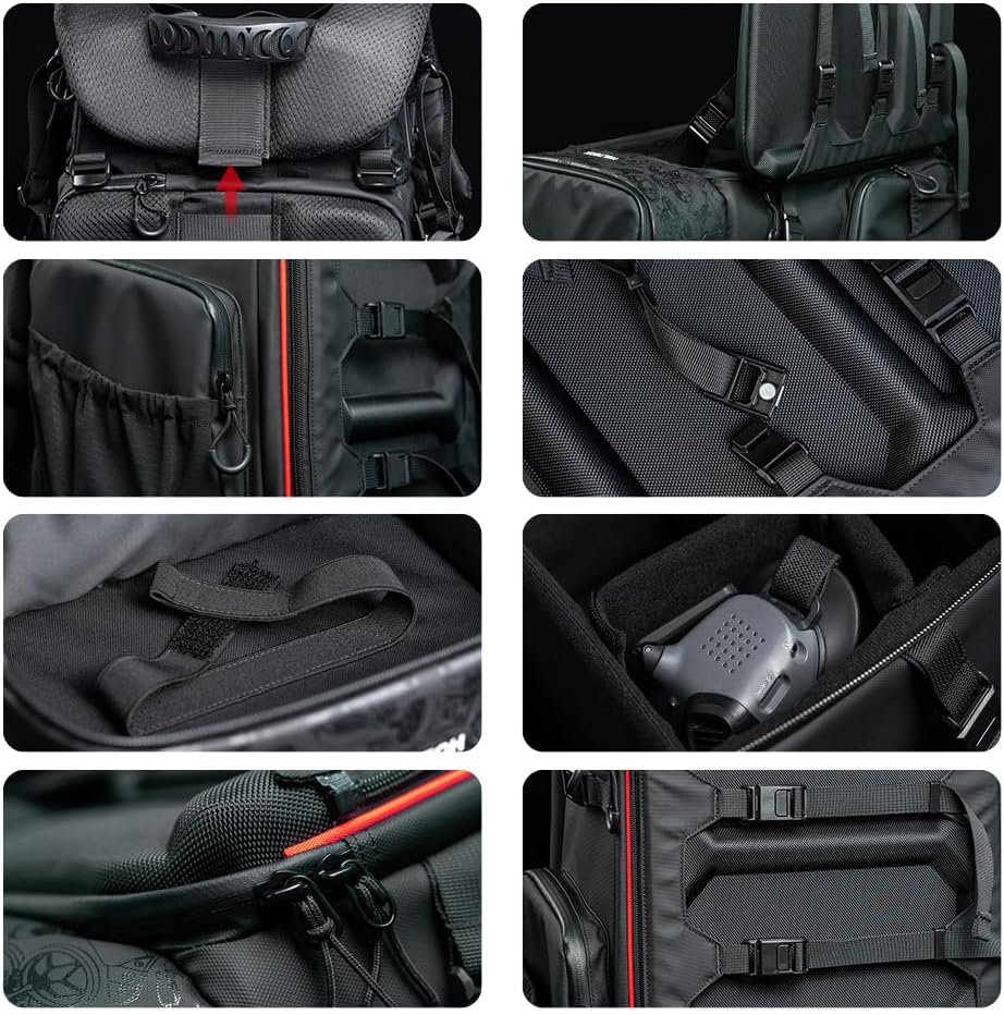 HGLRC FPV Drone Backpack Case Shoulder Bag for FPV Racing Quadcopter Drone and Parts for DJI FPV Combo