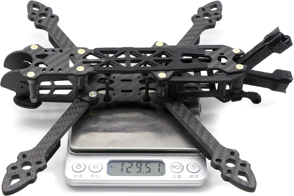 224mm HD 5 inch FPV Racing Drone Frame Carbon Fiber Quadcopter Frame kit for DJI FPV HD Unit