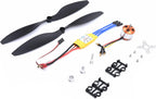 YoungRC A2212 1000KV Brushless Motor + 30A ESC Electric Speed Controller + 1045 Propeller CW CCW Kit for RC Multicopter Quadcopter