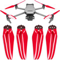 Master Airscrew Stealth Propellers for DJI Mavic 3 & Mavic 3 Pro/Cine/Enterprise/Classic/3T/3M - Red, 4 pcs