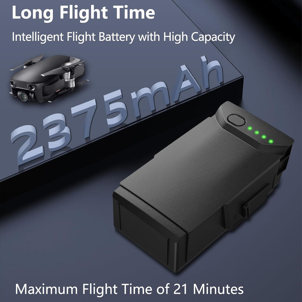 Mavic Air Battery, 2375mAh 11.55V Intelligent Flight Battery for DJI Mavic Air Drone, 21 Mins Max Flight Time Rechargeable Batteries