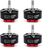 Surpass Hobby S2808 Brushless Motors 1500KV Drone Motor for 6-7inch FPV Racing Drone Quadcopter Fixed Wing(4pcs)