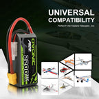 OVONIC 3s Lipo Battery 35C 2200mAh 11.1V Lipo Battery with XT60 Connector for Airplane RC Quadcopter Helicopter FPV Drone (1pcs)