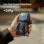 Ruko U11MINI 4K (RC3), Professional 8K Drone with 5.5 Touchcreen, Drones with camera for Adults 4K Video, 3-Axis Gimbal, 20000ft FPV Transmission, Under 249g FAA Exempt, Beginner (64-Min Flight)