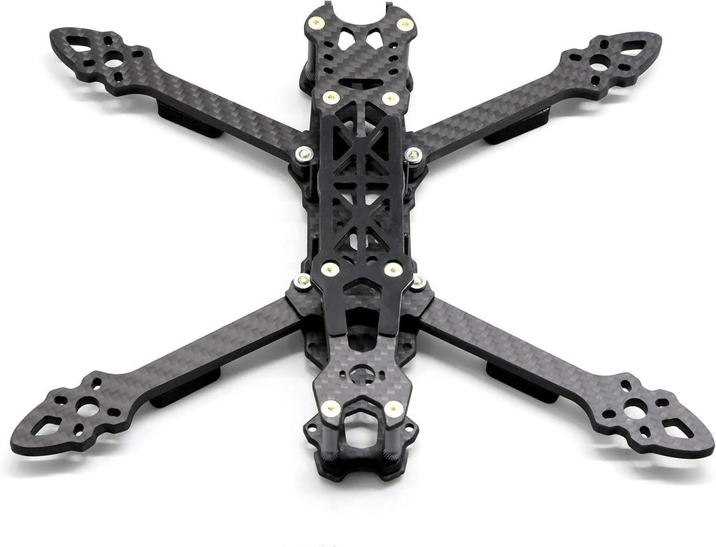 225mm FPV Racing Drone Frame Carbon Fiber 5 inch Quadcopter Freestyle Frame Kit with Lipo Battery Strap