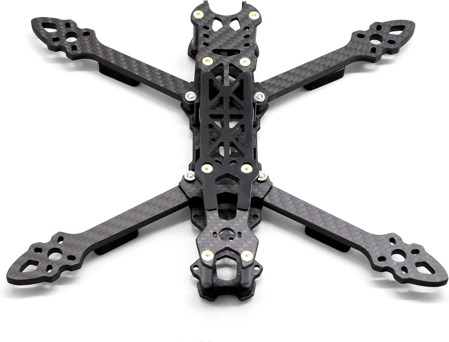 225mm FPV Racing Drone Frame Carbon Fiber 5 inch Quadcopter Freestyle Frame Kit with Lipo Battery Strap