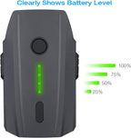 Mavic Pro Battery, 2-Pack 11.4V 3830 mAh LiPo Intelligent Flight Battery + Safe Bag Replacement for Mavic Pro & Platinum & Alpine White Drone