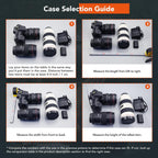 Lykus HC-3910 Waterproof Hard Case with Customizable Foam Insert, Interior Size 15.31x8.94x4.53 in, Suitable for camera, lens, drone, mic, flashlight, telescope, action cam, electronics,tools,and more
