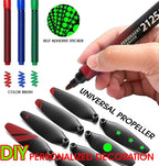 Universal 64mm/2.52In Drone Propellers for S2S, S136,S814,S162 Models - Replacement Drone Accessories with Stable and Low-Noise Operation, Easy Installation and Removal,16-Pack (Black)