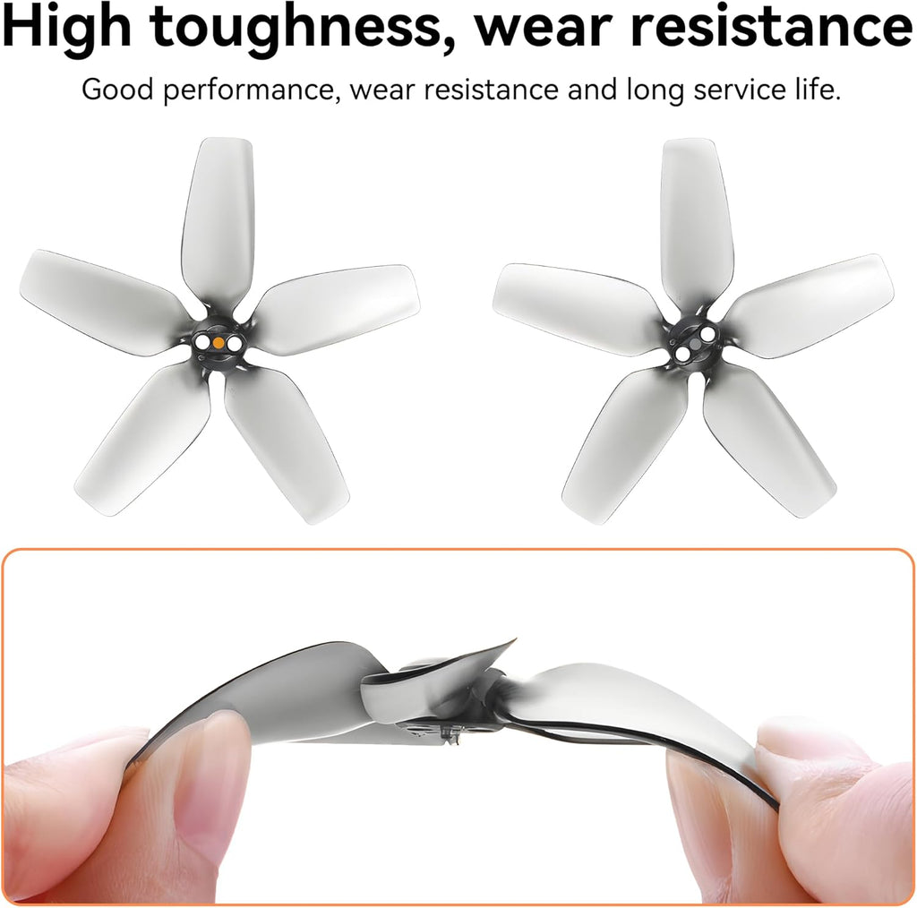 Propellers for DJI Avata Replacement Prop Blades Low Noise Accessories for DJI Avata Drone Accessories Exclusive Screws & Screwdrivers 8 Pcs