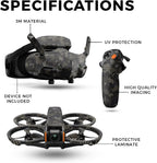 Drone Skin Compatible with DJI Avata 2 Bundle (2024) - Camo Dots - Premium 3M Vinyl Protective Wrap Decal Cover - Easy to Apply | Crafted in The USA by MightySkins