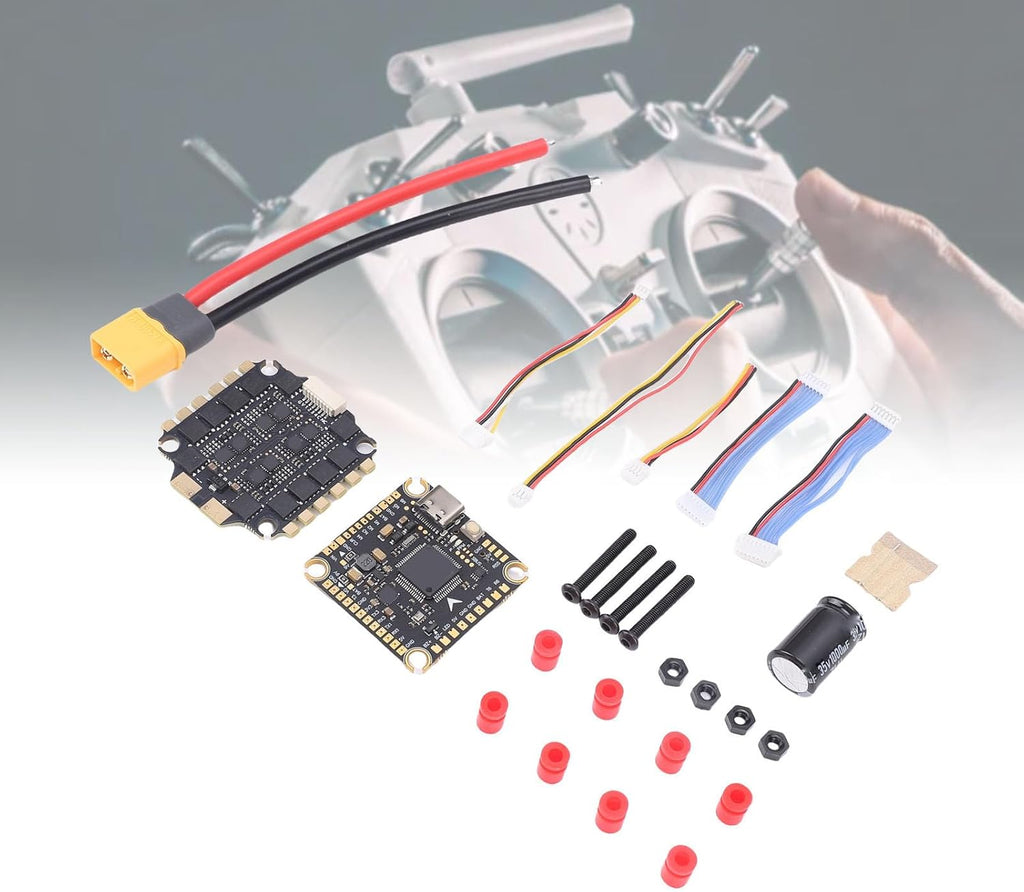 CCYLEZ 60A High Performance SpeedyBee Plastic Drone ESC Controller Stack for RC Drone Enthusiasts