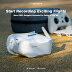 BETAFPV Cetus X FPV Kit with Betaflight FC LiteRadio 3 Transmitter C04 Cam VR03 Goggles with DVR Recording Function, Supported 2S Power Advanced RTF Kit for FPV Beginners to Fly Faster Further-ELRS V3