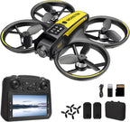 Drone for Kids with Camera and 4.5 Screen Remote ¨C Beginner RC Drone with Brushless Motor, Optical Flow Hover, One-Key Takeoff, 2 Batteries