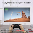 Radiolink T8S 8 Channels 2.4GHz RC Pocket Size Portable Transmitter and Receiver R8EF RX, Remote and Controller Built-in Rechargeable Battery for Quad/Airplane/Car/Boat and More (Mode 2 Left Hand)
