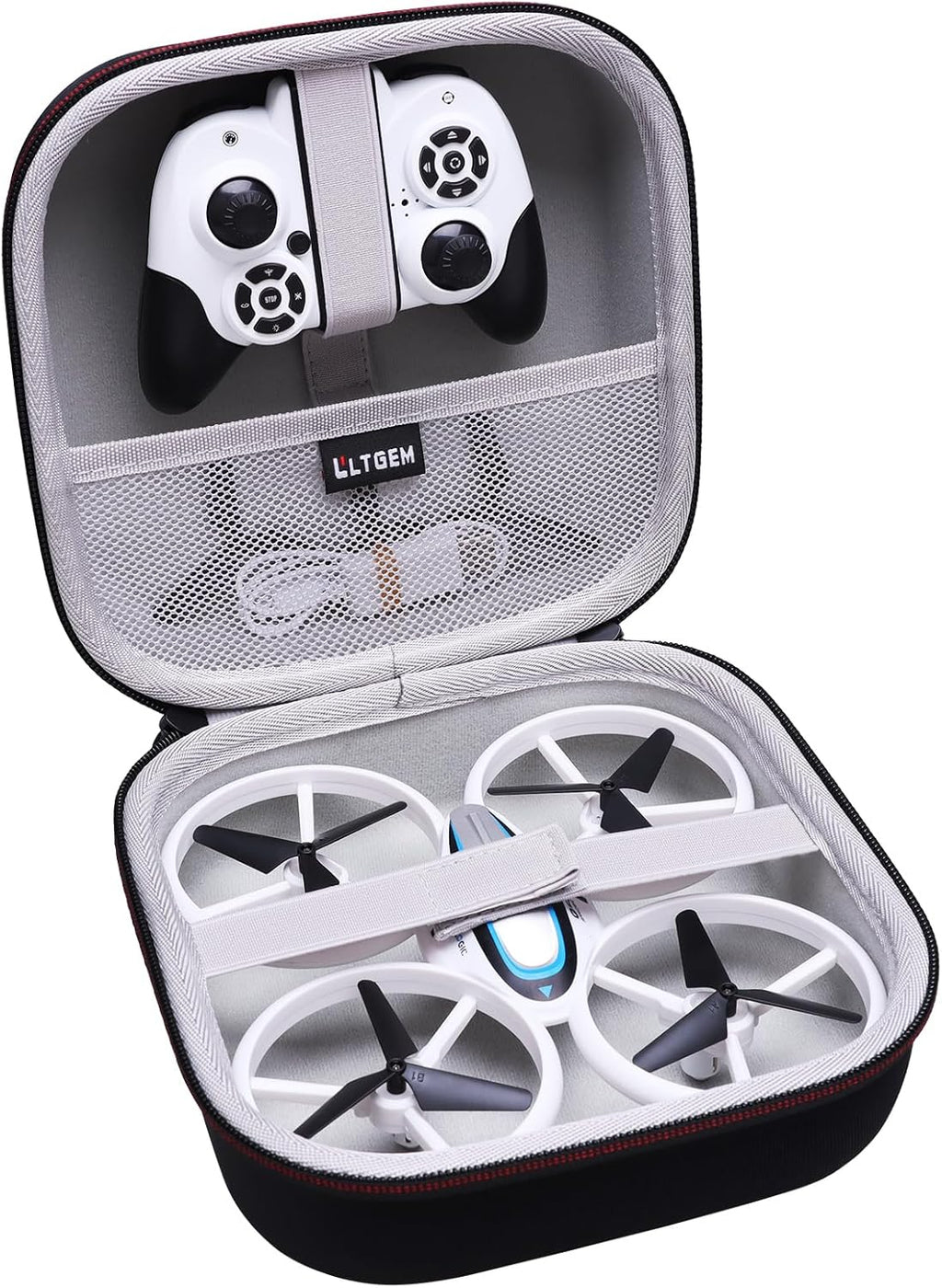 LTGEM Case Compatible with HASAKEE Q9s Kids Drone, Case Only (Black)