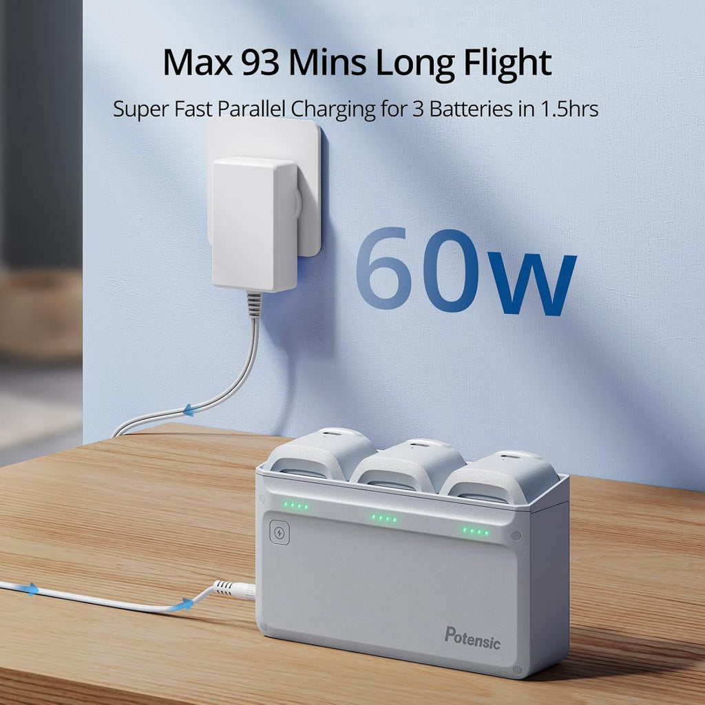 Potensic Atom SE Fly More Combo Bundle with 1 Potensic 128GB Micro Memory Card