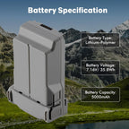Intelligent Flight Battery Plus for DJI Mini 5 Pro 5000mAh 47 Mins Flight Time Upgrade 2026