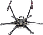 S550 Hexacopter Frame Kit 6-Axis Drone Flame with Carbon Fiber Landing Gear