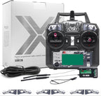 Flysky FS-i6X 6CH 2.4GHz RC Radio Transmitter Controller with iA6B Receiver for FPV Drone RC Helicopter Quadcopter Car Boat