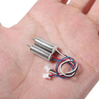 8pcs 615/6x15mm Motor 19000KV Insane Tiny Whoop Drone Frame Brushed Motors 4CW 4CCW Coreless Motor with JST-1.25 Connector for Model Aircraft/UAV/Quadcopter/Toy Aircraft, etc