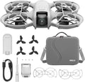 DJI Neo Palm Sized Lightweight Drone and Portable Storage Bag with Custom Interior for DJI Neo Bundle (2 Items)