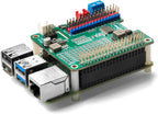 Servo & Motor Control HAT - Battery Adapter, 16-Channel PWM for Raspberry Pi Robot Cars, Drones