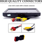 RC 7 Inch FPV Monitor 1024x600 IPS LCD Display Screen Monitor with Hood Sun Shield for RC FPV Drone Quadcopter