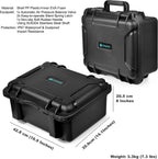 LEKUFEE Waterproof Hard Case for DJI FPV Drone,Explorer Combo,DJI Goggles Integra,Goggles 2/ V2, FPV Motion Controller, RC Motion 2,Accessories(Case Only)